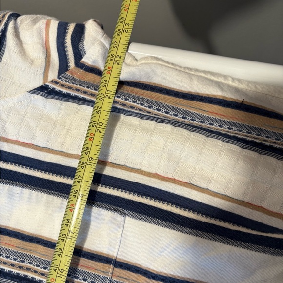 Vintage Striped Men’s XL Collared Polo Y2K - Picture 4 of 4